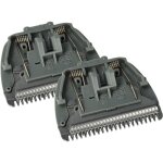 2x t�te de rasoir remplacement pour panasonic wer9602y, wer9602 pour rasoir, gris - vhbw