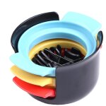 3 en 1 coupe oeufs, coupe - ?ufs en acier inoxydable, trancheuse d'oeufs, coupe oeufs durs pour les fraises, ...