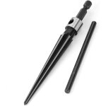 3 � 13 mm al�soir conique � t�te hexagonale avec poign�e en t, outil d'al�sage � 6 chanfreins, outil ...
