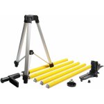 3, 7m / 12ft ple de montage laser pour laser rotatif et niveau laser, perche tlescopique rglable avec ...