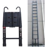 3, 8m chelle pliante en aluminium telescoping ladders avec 2 crochets amovibles multifonction ladder ...