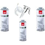 3 blacksons anti - gravillon gris u100 + 1 pistolet a blackson