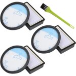 3 lot filtres pour rowenta compact power cyclonic ro3731ea ro3718ea ro3753ea, filtre hepa de rechange ...