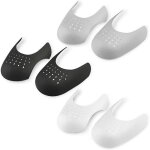 3 paires anti plis pour chaussures sneaker protecteur bote  orteils, crease protector les chaussure ...