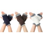 3 paires gants sans doigts femme gants d'hiver chauds gants avec trou de pouce tricotés doublée Épaisse ... 3 paires gants sans doigts femme gants d'hiver chauds gants avec trou de pouce tricotés doublée Épaisse ...