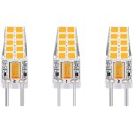 3 - pcs 3w 12v g6. 35 led ampoule culot t3 / t4 / t5 g6. 35 / gy6. 35 base blanc chaud 3000k remplacement ...