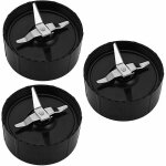3 pcs lame de pour 250 w magic bullet blender extracteur de jus, magic bullet pices de rechange de lame, ...