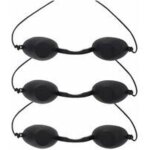 3 pcs lunettes de protection uv, lunettes solarium lunettes protection uv conviennent pour la beaut� ...