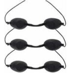 3 pcs lunettes de protection uv, lunettes solarium lunettes protection uv conviennent pour la beaut� ...