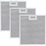 3 pices filtre graisse mtallique pour hotte aspirante 305 x 267mm , filtres pour hotte aspirante de cuisine, ...