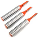 3 pi�ces 8mm fraise droite defonceuse, fraises � d�foncer carbure de tungst�ne m�che de routeur droite ...