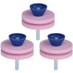 3 pi�ces aff�teuse de lame de tondeuse � gazon meule aff�tage disque abrasif couteau de remplacement ...