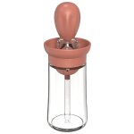 3 pices, bouteille d'huile avec pinceau en silicone, distributeur d'huile d'olive pour cuisine, bouteilles ...