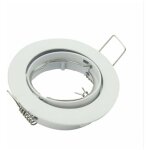 3 pi�ces cadres � spots encastrables orientables gu10 carr�e rond de montage avec gu10 support de lampe ...
