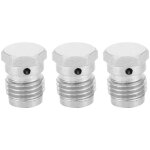 3 pi�ces disque de rupture en cuivre 5k 3 / 8 - 24unf pour r�gulateur de bouteille de paintball