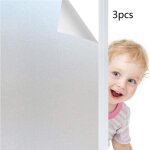 3 pi�ces film fenetre anti regard occultant fen�tre film electrostatique opaque pour vitre brise vue ...