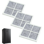 3 pi�ces filtre � air r�frig�rateur, charbon actif, compatible lg pure n fresh lt120f adq73214404, pour ...