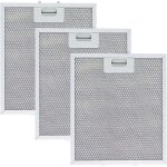 3 pi�ces filtre � graisse m�tallique pour hotte aspirante 305 x 267mm , filtres pour hotte aspirante ...