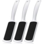 3 pi�ces lime � pied double face fichier de rape de pied dissolvant de peau morte et dure �purateur de ...