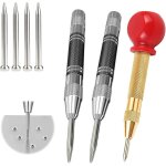 Roleader - 3 pices pointeau automatique pour metal poinons centraux  ressort poinons centraux  ressort ...