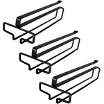3 pi�ces porte verre � vin suspendu, support de verre � vin sous armoire, porte - verres � pied suspendu, ...