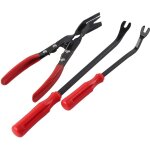 3 pi�ces rivets de garniture de porte pinces � clips extracteur de fixation kit d'outils de barre de ...