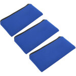 3 pi�ces trousse de randonn�e n�opr�ne r�sistante, sac de stockage pour mat�riel de camping (bleu)