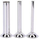 3 pi�ces tube de saucisse, entonnoir saucisse en acier inoxydable 12 / 19 / 32 mm pour hachoir � saucisse ...