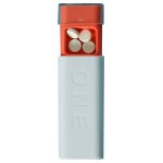 3 piluliers de voyage quotidiens anti - éclaboussures, contenant des vitamines et des médicaments de ... 3 piluliers de voyage quotidiens anti - éclaboussures, contenant des vitamines et des médicaments de ...