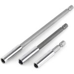 3 rallonge de perceuse �lectrique hex - shank magn�tique pour la plupart des visseuses �lectriques forets ...