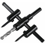 30 - 300mm cercle r�glable cutter scie kit, foret de cloison s�che en bois scie coupe ronde, trou scie ...