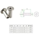 30 pcs manchons de protection en acier inoxydable pour garde - corps de c�ble 3 / 16 pouce poteaux en ...