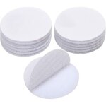 30 pi�ces d'autocollants double face blancs, ruban adh�sif double face extra fort, rond (5 x 5 cm)