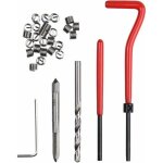 30 pi�ces m5 kit de r�paration de filetage m5 x 0. 8mm helicoil outil d'insertion kit de restauration ...