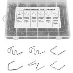 3000 pcs soudure plastique agrafe, 6 types d'agrafes, agrafes de soudage de voiturebaguettes de soudage ...