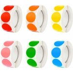 3000pcs gomettes gommette autocollante ronde autocollantes �tiquette ronde autocollant de couleur �tiquettes ...