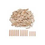 Memkey - 300pcs chevilles en bois 6mm 8mm 10mm chevilles en bois assorties m6 m8 m10 pour meubles en ...