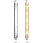 300w 118mm r7s ampoule halog�ne dimmable r7s lin�aire blanc chaud 2800k 5900lm projecteur crayon ac220 ...