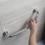 304 acier inoxydable salle de bain main courante douche main courante baignoire main courante personnes ...