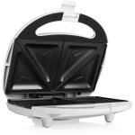 Tristar sa - 3052 appareil À croque - monsieur revêtement antiadhésif - 750 w - pour 2, 750 w, blanc Tristar sa - 3052 appareil À croque - monsieur revêtement antiadhésif - 750 w - pour 2, 750 w, blanc