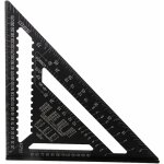 30cm rapporteur triangle alliage d'aluminium querre charpentier triangle metrique professionnel menuiserie ...