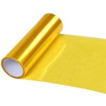 30cm x 200cm �clairage voiture film vinyle teint� jaune pour phare feu arri�re feu antibrouillard cache ...
