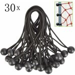 Thsinde - 30pcs tendeur elastique, tendeurs elastique caoutchouc avec boule, pour bche, pavillon, tente, ...