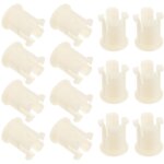 30pi�ces manchons de tige de roulette plastique inserts pour roulettes de chaise et meubles fournitures ...