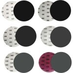 30pi�ces papier de verre sec � l'eau, grain 320 / 600 / 800 / 1200 / 1500 / 2000 disque de pon�age, papier ...