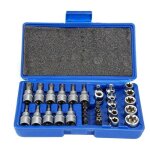 34 pcs cls  douille torx cls  douille torx