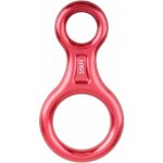 35kn rappel huit(rouge), dispositif de rappel escalade 8 descendeur pour diam�tre de corde 8 - 13 mm