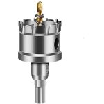 35mm scie � cloche en carbure de tungst�ne, tct foret de scie tr�pan avec 1 forets pilote plaqu�s titane ...
