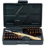 Bgs technic ? poin�on � frapper 36 chiffres et lettres 4 mm ? percuteur automatique r�glable ? acier ...