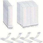 36 paires accroche tableau sans percer, fixation murale sans dommage, languette accroches tableaux, attache ...